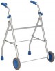 Diresa Device - FedBuy: Andador para ancianos. Con ruedas, de aluminio. Color azul.