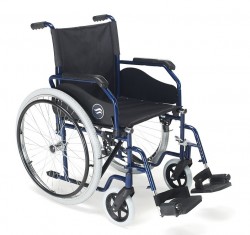 Silla de ruedas Breezy 90 | Color azul | Ortopedia Online: sillas al mejor precio | Particulares y residencias