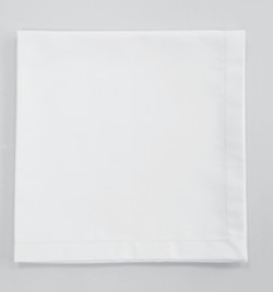 Servilleta saten blanca 50x50