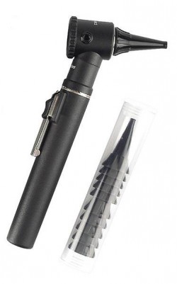 Otoscopio Riester pen-scope® negro en bolsa XL