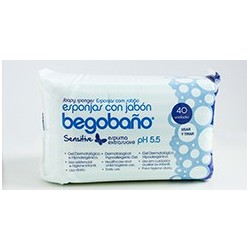 Esponja Begobaño BS-1 Sensitive | Fabricada en foam | Gel incorporado | 4000 unidades | Diresa Device - FedBuy