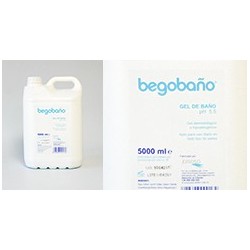 Gel Begobaño PH Neutro. Envases de 5 Litros