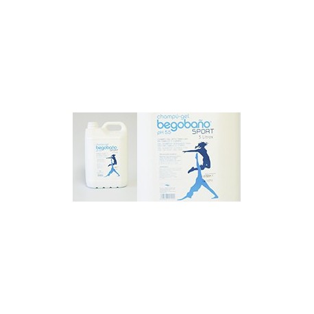 Champú-Gel Begobaño BGT Sport | Perfecto para deportistas | Envase 5 Litros | Diresa Device - FedBuy