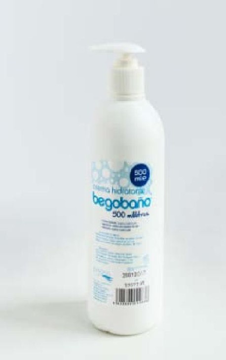 Crema Hidratante Begobaño | Envases de 0,5 y 0,75 litros | Uso doméstico u hospitalario | Diresa Device - FedBuy