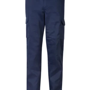 pantalon largo corte slim fita