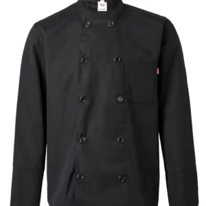 Chaqueta de cocina manga larga