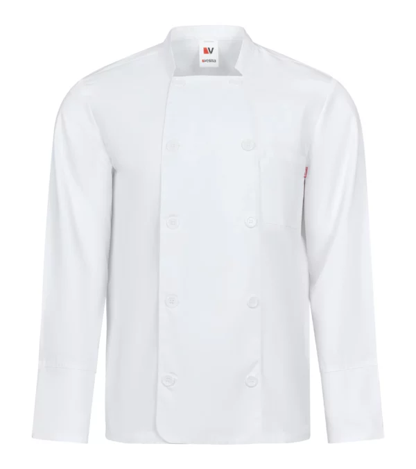 Chaqueta de cocina manga larga