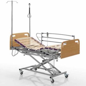 cama electrica con carro elevador