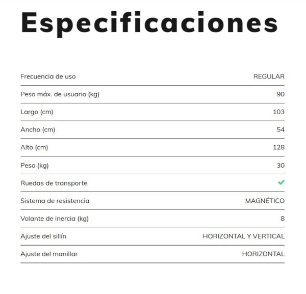 especificaciones artic dual