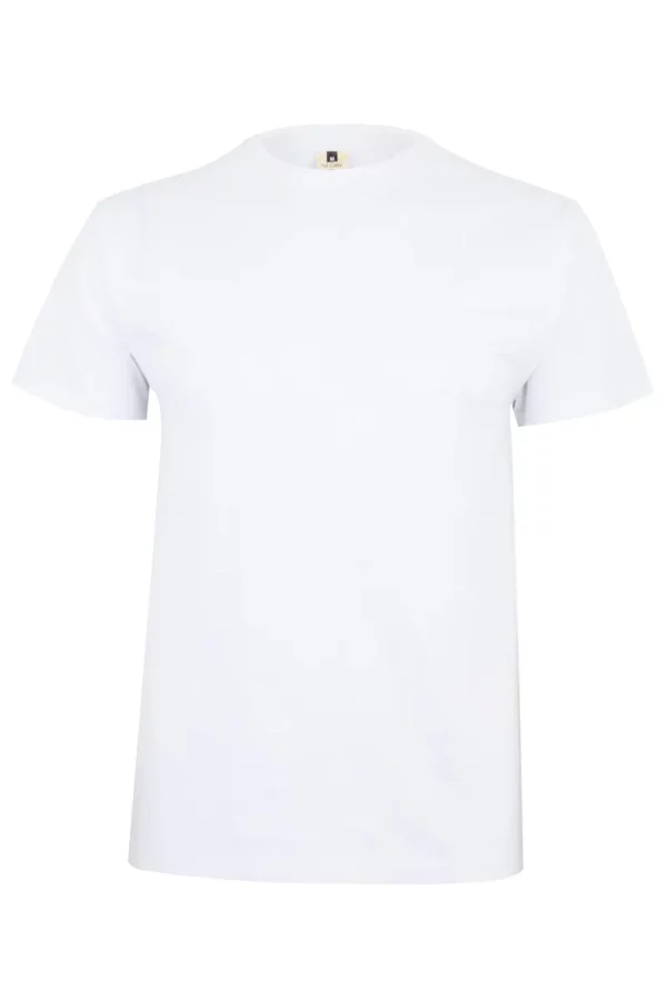 camiseta de algodon blanca