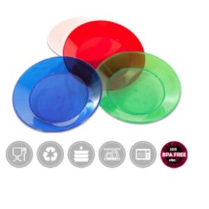 Plato llano colores