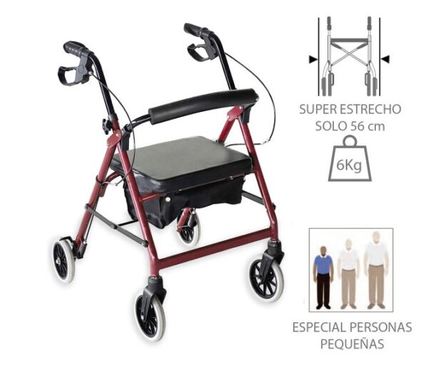 rollator estrecho LOW