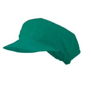 cofia de rejilla verde