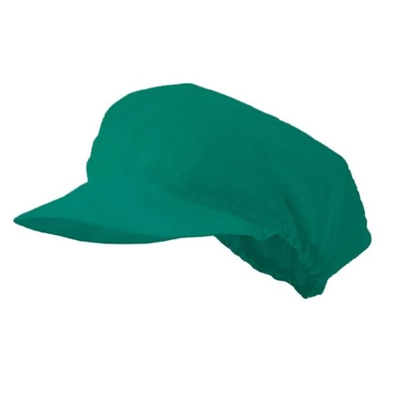 cofia de rejilla verde