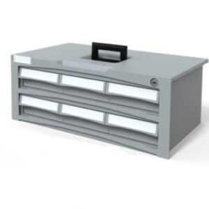 CASETE 2 NIVELES CON LLAVE
