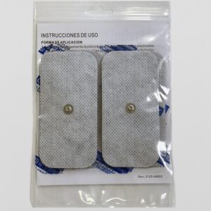 electrodo rectangular snap