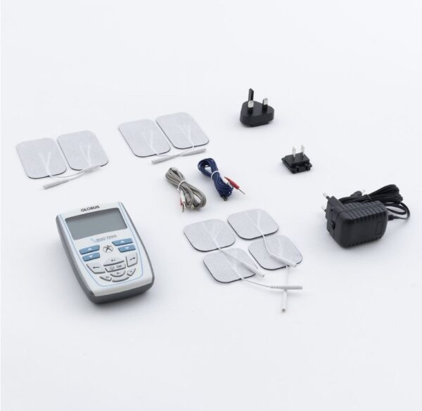 electroestimulador duo tens accesorios