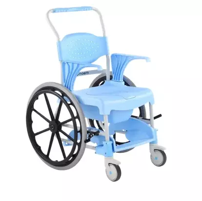 silla de ducha moem autopropulsable