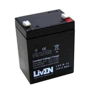 Batería grúa plomo AGM 12v 2,9Ah C20 F1 Liven Serie LV