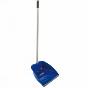 recogedor de basura azul