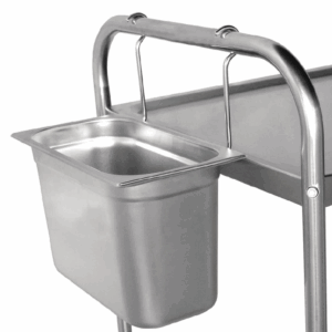 Cubeta de residuos de acero inox