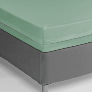 funda de colchón verde claro