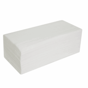 toalla secamanos de 2 capas blanca